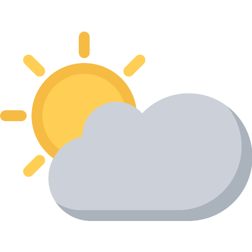 Cloudy Day Weather Vector SVG Icon - PNG Repo Free PNG Icons
