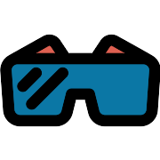 Safety Glasses PNG Icon