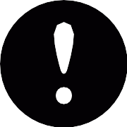 Exclamation Mark In A Circle PNG Icon