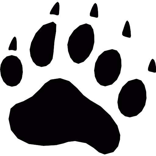 Bear Pawprint Vector SVG Icon - PNG Repo Free PNG Icons