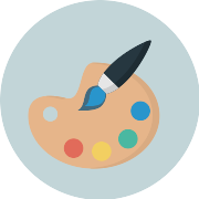 Paint Palette PNG Icon