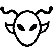 Alien With Antennae PNG Icon Alien With Antennae PNG Icon