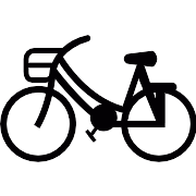 Bike With Front Basket PNG Icon