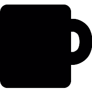 Black Mug PNG Icon