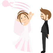 Wedding Couple PNG Icon