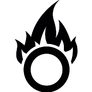 Fire Hazard Sign PNG Icon