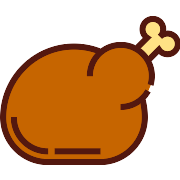 Roast Chicken PNG Icon