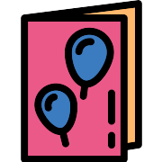 Birthday Card PNG Icon