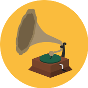 Gramophone PNG Icon