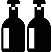 Glass Bottle PNG Icon