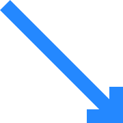 Diagonal Arrow PNG Icon