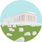 Parthenon PNG Icon