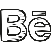 Behance Draw Logo PNG Icon