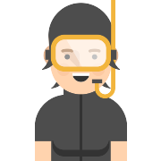Scuba Diver PNG Icon
