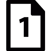 First Page PNG Icon