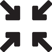 Minimize Arrows PNG Icon