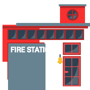 Fire Station PNG Icon