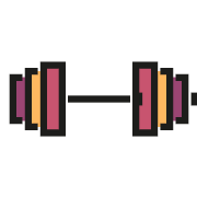 Dumbbell PNG Icon