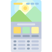 Landing Page PNG Icon
