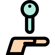 Room Key PNG Icon