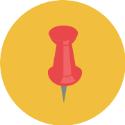 Push Pin PNG Icon