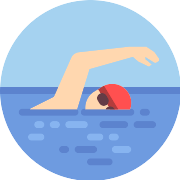 Swimming PNG Icon