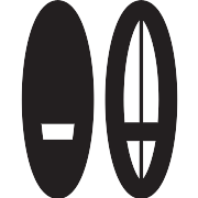 Two Surfing Boards PNG Icon