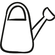Garden Watering Can PNG Icon