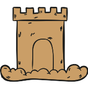 Sand Castle PNG Icon