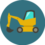 Excavator PNG Icon