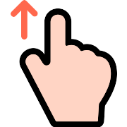 Swipe Up PNG Icon