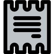 Receipt PNG Icon