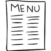 Menu Card PNG Icon