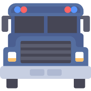 Prison Bus PNG Icon