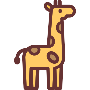 Giraffe Animals PNG Icon