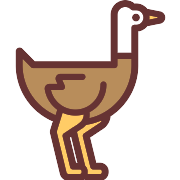 Ostrich Animal PNG Icon