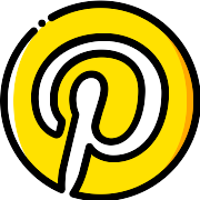 Pinterest Social Media PNG Icon