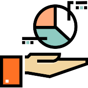 Pie Chart Business PNG Icon