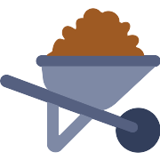 Wheelbarrow Construction PNG Icon