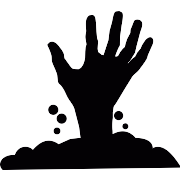 Hand Appearing From Under The Soil PNG Icon