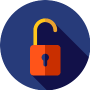 Unlocked Lock PNG Icon