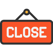 Closed Sign PNG Icon