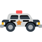 Police Car Transport PNG Icon
