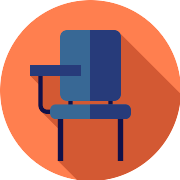 Desk Chair Student PNG Icon