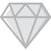 Diamond Luxury PNG Icon