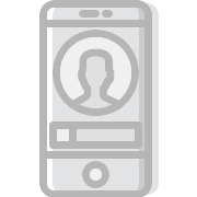 Smartphone Touch Screen PNG Icon