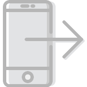 Smartphone Touch Screen PNG Icon