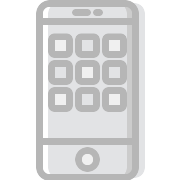 Smartphone Touch Screen PNG Icon