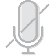 Mute Microphone PNG Icon