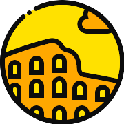 Colosseum Rome PNG Icon